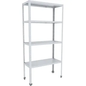 стеллаж стандарт скк-10/5 снк-п 1850х1000х500 полностью из нерж. стали, перфорация