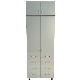 шкаф медицинский стр мд 103.20 + антресоль стр мд 112.02 (белый)