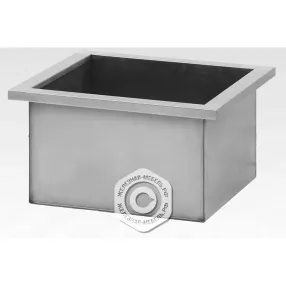 ванна моечная вмсн 1210 (1210х630х860) «norma ral», 1 м/о 1110х530х350 (ножка проф., тр. 40х40)