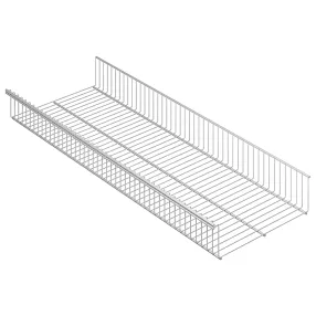 полка-корзина практик home gsb 90х30 белый