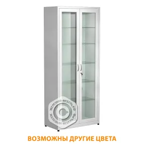 шкаф для медикаментов (стекло) шм-3.1 (белый)