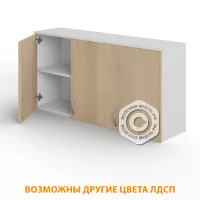 шкаф навесной шн-6 (лдсп белый, дуб сонома)