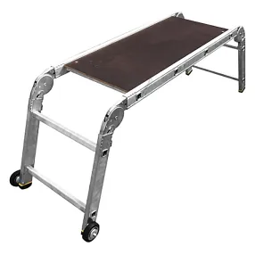 алюминиевые профессиональные рабочие подмости alumet sms 242