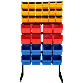 стеллаж с пластиковыми ящиками 1801-0/0/3/4 kombo