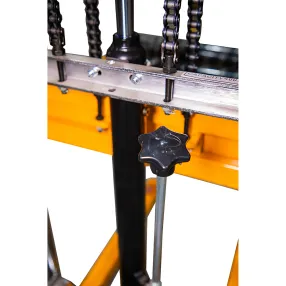 штабелер гидравлический 0,4 т 1,5 м tor pf4150r для рулонов