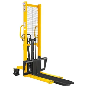 ручной гидравлический штабелер smartlift sda 1516 (1500 кг; 1,6 м; вилы 300-850 мм)