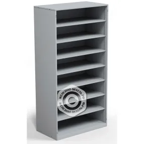 шкаф для пластиковых лотков шпл-500-7 (без дверей)