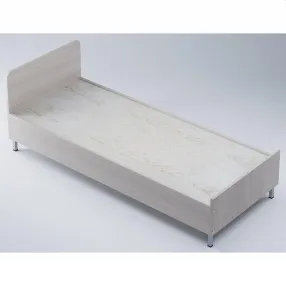 кровать лдсп с закругленной спинкой, ложе 1900х800, цельный лист 16 мм