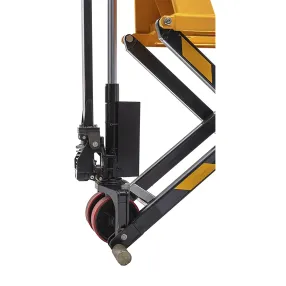 гидравлическая тележка (рохля) smartlift sd-hl (hlt15, г/п 1500 кг, вилы 1150x550 мм)