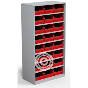 шкаф для пластиковых лотков шпл-500-7 (без дверей)