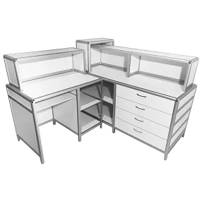 стол-пост медицинский md стп 11.02al (белый)