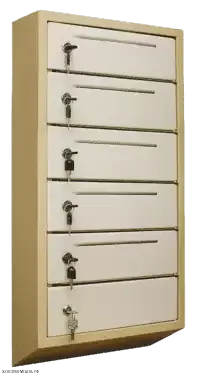 почтовый ящик антивандальный шап (т) - 5 ячеек