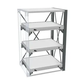 стеллаж вт-02 дополнительный с выкатными платформами