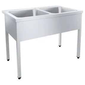 ванна моечная цельнотянутая профи вмоц2-600пнт