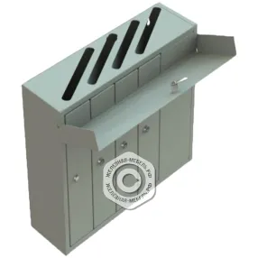 антивандальный почтовый ящик пя-04 аг