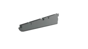 кронштейн для установки полок/корзин титан-gs (335х57х12) (цвет серебристый)