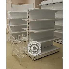 стеллаж торговый островной 25 серия