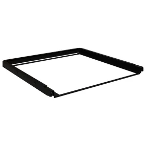 выдвижная рама для мелкосетчатых корзин титан-gs (463) (цвет чёрный)