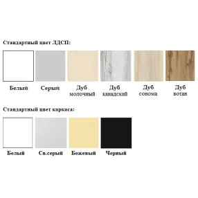 шкаф для одежды шг-26 без замка (лдсп дуб вотан, каркас серый)