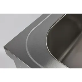 стол производственный купе спзк1м-17/6-бл с моечной ванной