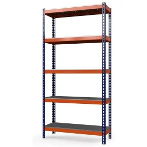 стеллаж металлический профи-т 3000х1540х455 (5 перфорированных оцинкованных мет. усиленных полок)